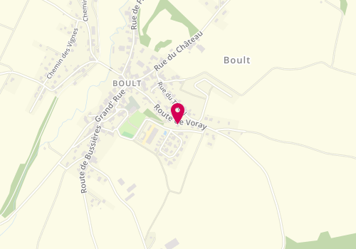 Plan de Au Cosy poils, 7 Bis Route de Voray, 70190 Boult