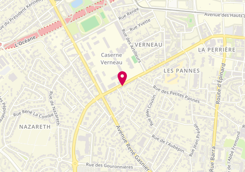 Plan de DURANDEAU Jean-Louis, 137 Rue du Général Lizé, 49000 Angers
