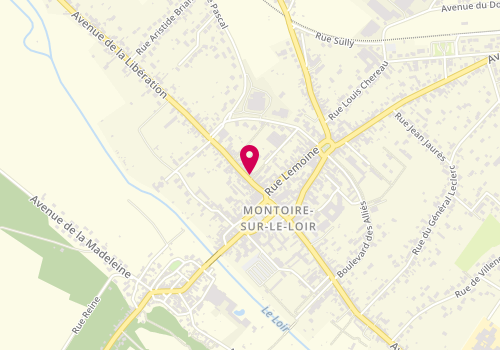 Plan de Aboie Star, 22 Rue Saint-Jacques, 41800 Montoire-sur-le-Loir