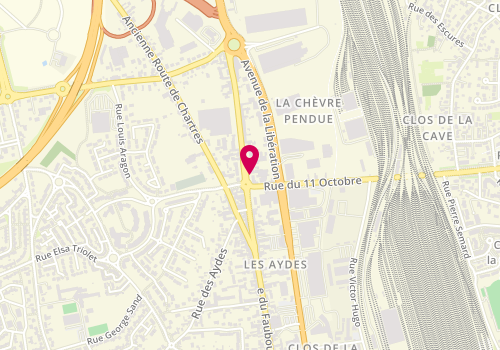 Plan de ADHAP Services, 404 Rue du Faubourg Bannier, 45400 Fleury-les-Aubrais
