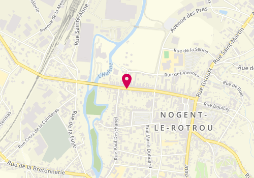 Plan de A l'o Toutou, 33 Rue Saint-Hilaire, 28400 Nogent-le-Rotrou