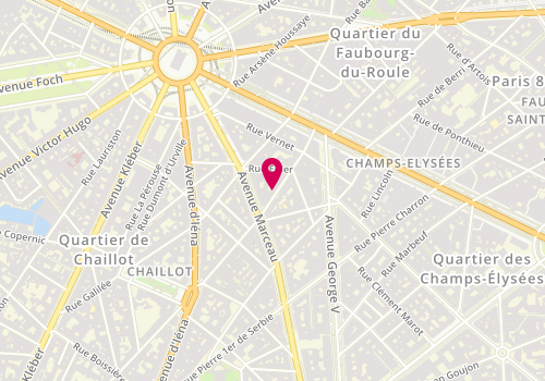 Plan de CHIC'Idylle, 29 Rue de Bassano, 75008 Paris