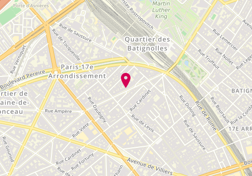 Plan de ARRABAL Fernando, 22 Rue Jouffroy d'Abbans, 75017 Paris