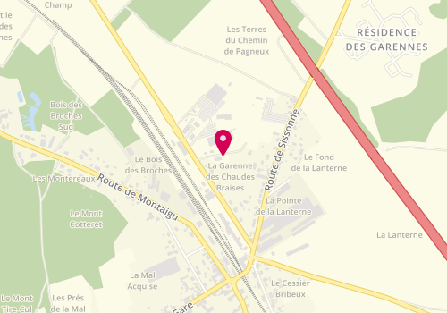 Plan de A l'Instant Canin, 9 Rue Des
Route des Tortues Royes, 02820 Saint-Erme-Outre-et-Ramecourt