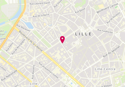 Plan de Maxwell et Grace, 76 Bis Rue de l'Hôpital Militaire, 59800 Lille